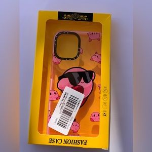 Pink Star Kirby iPhone Case